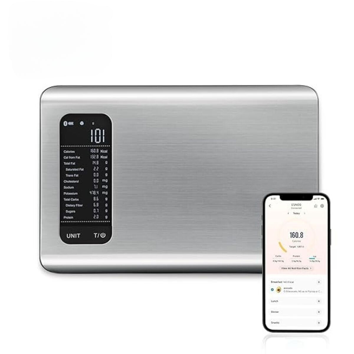 NutriScale AI – Intelligente Küchenwaage mit Nährwertanalyse