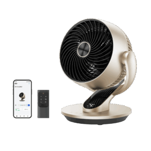 BreezeFlow A1 – Intelligenter Raumventilator mit KI-Thermoanpassung